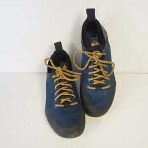 Black Diamond Blue and Black Women's Sneakers